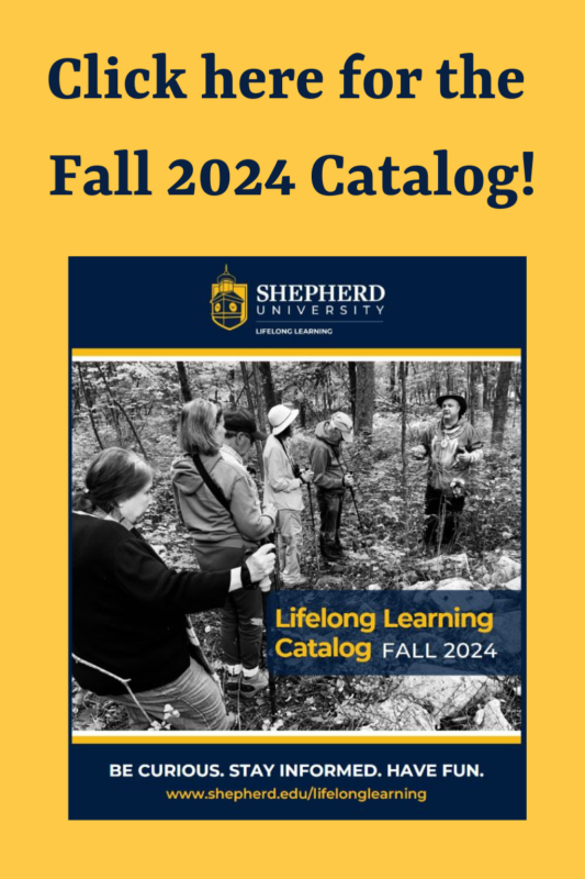 Click here for the Fall 2024 Catalog