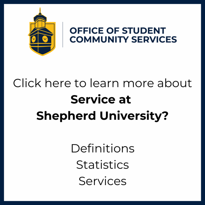 What is Service at Shepherd University