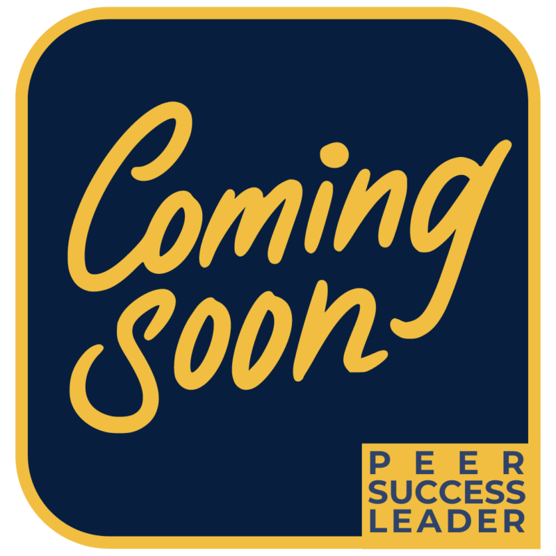 New Peer Success Leader Coming Soon