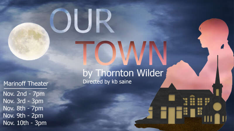 our town edited poster