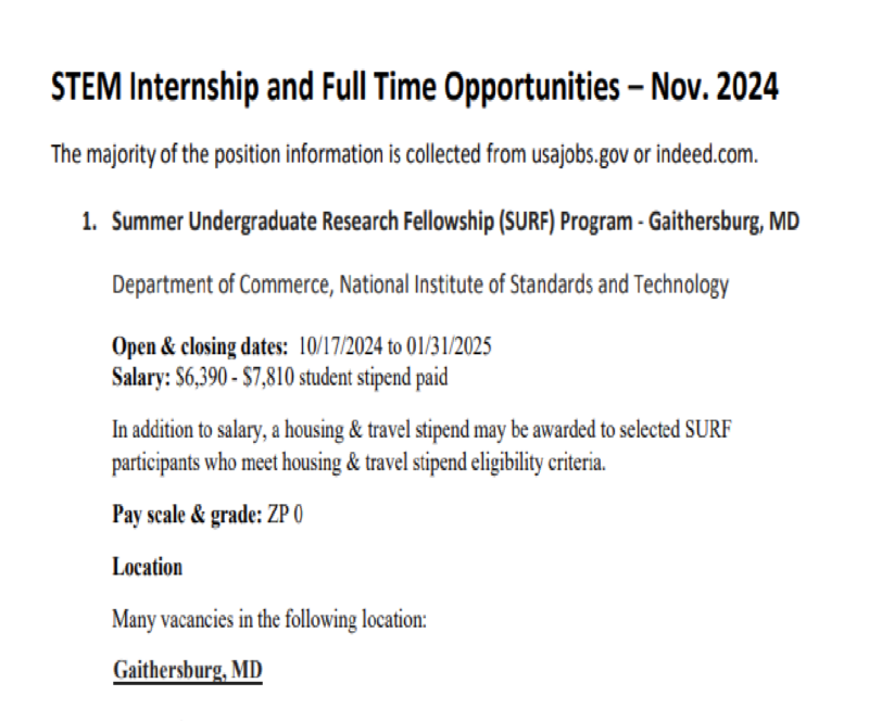 STEM Jobs